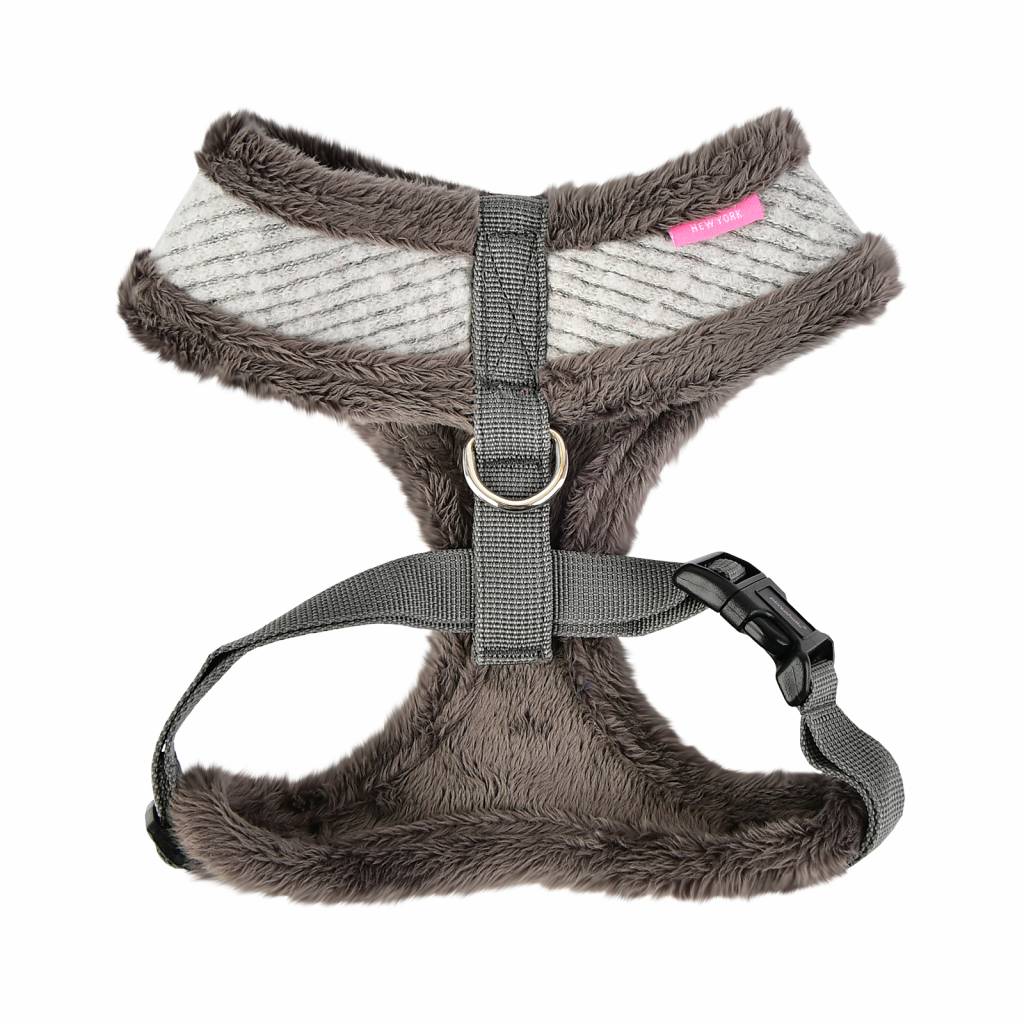 Pinkaholic Zuri Harness grey ( small ) - Premium hondentuig > honden harnas from Pinkaholic - Just €20! Shop now at Frenkiezdogshop