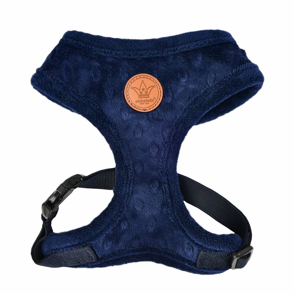 Pinkaholic Polina Harness navy - Premium hondentuig > honden harnas from Pinkaholic - Just €20! Shop now at Frenkiezdogshop
