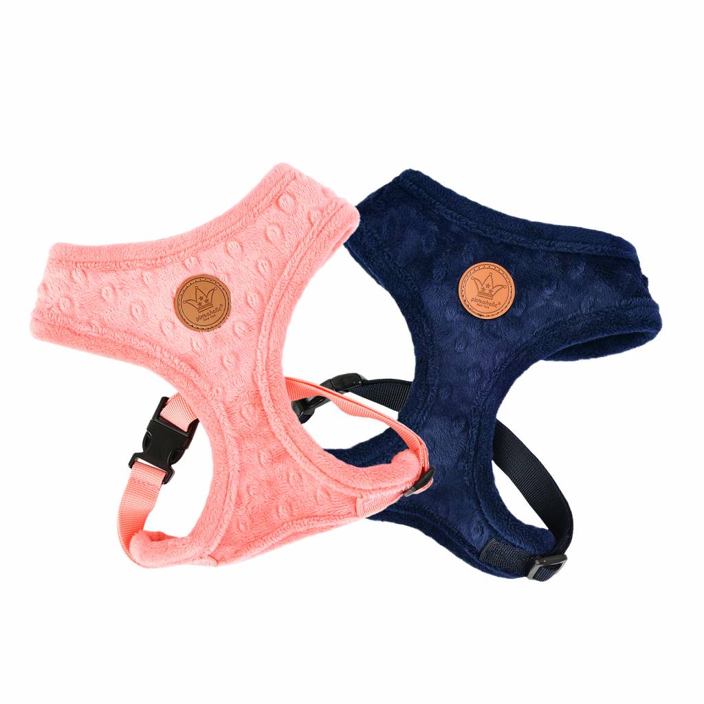 Pinkaholic Polina Harness navy - Premium hondentuig > honden harnas from Pinkaholic - Just €20! Shop now at Frenkiezdogshop