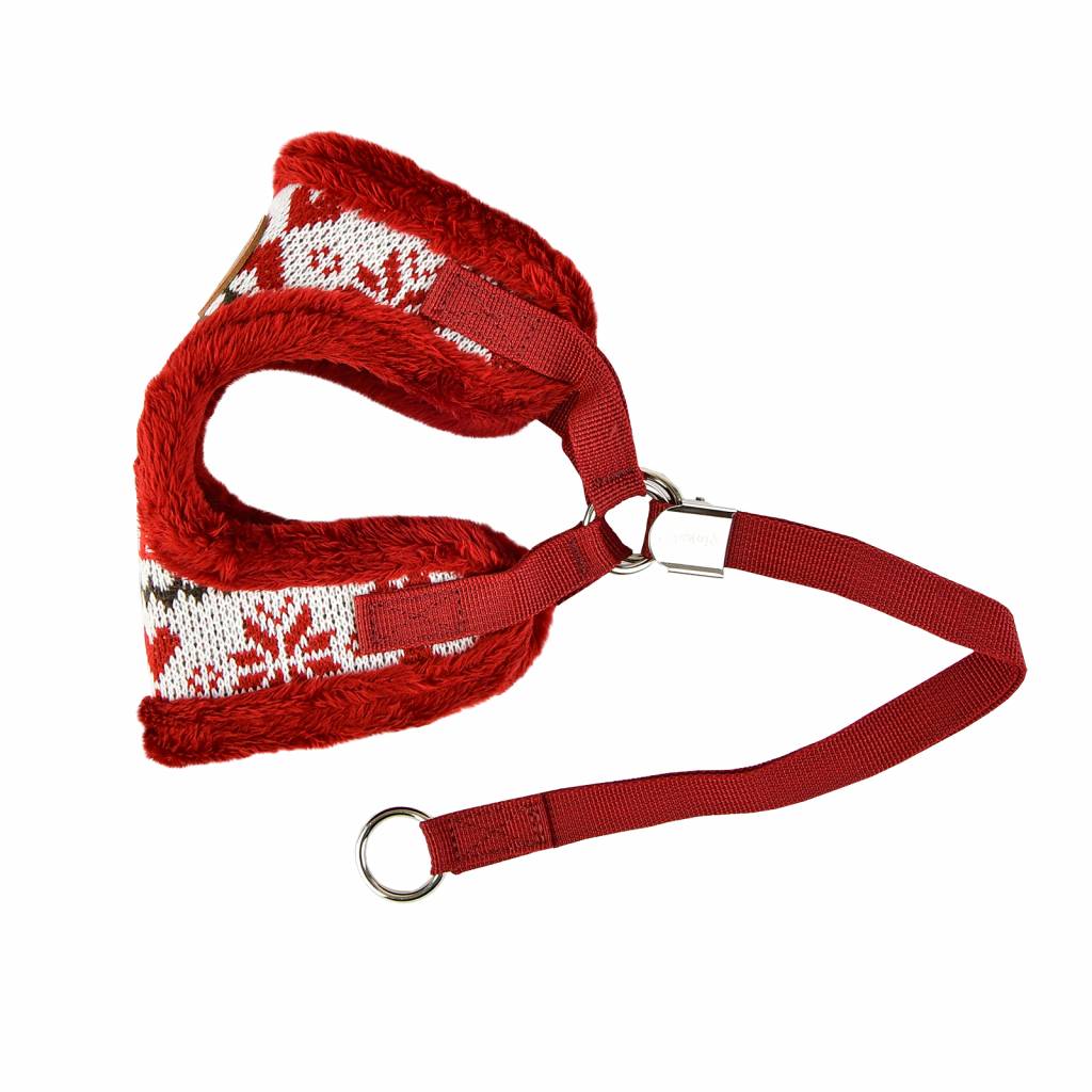 Pinkaholic Joy Harness wine model C hondentuig > honden harnas > model C Small