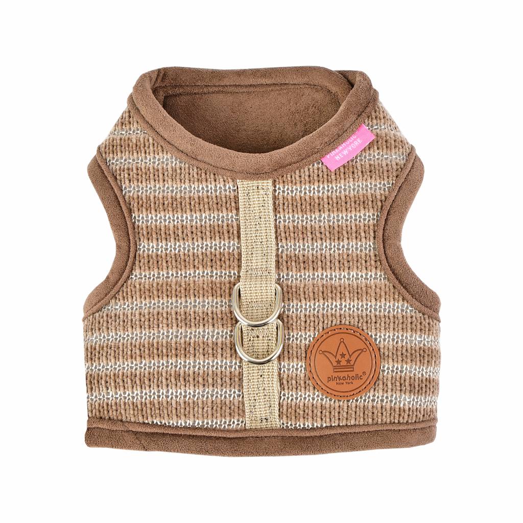 Pinkaholic Elicia Harness Pinka beige - Premium hondentuig > honden harnas from Pinkaholic - Just €20! Shop now at Frenkiezdogshop