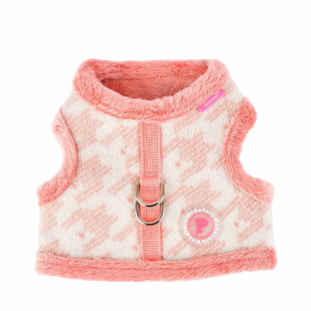 Pinkaholic Mirabelle Harness Pinka indian pink hondentuig > honden harnas > model B Small