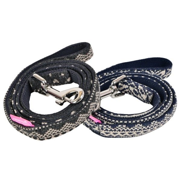 Pinkaholic Neige Leash Charcoal Grey hondenriem > hondenlijn Medium