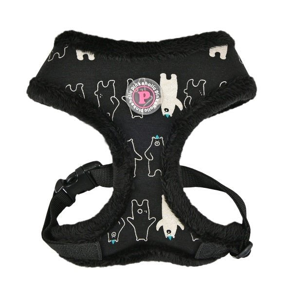 Pinkaholic Ursa Harness Black hondentuig > honden harnas > model A Small