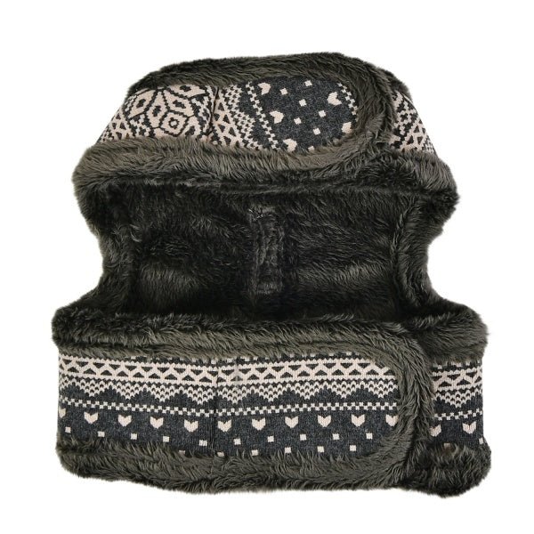 Pinkaholic Neige Pinka Harness Charcoal Grey hondentuig > honden harnas > model B Small