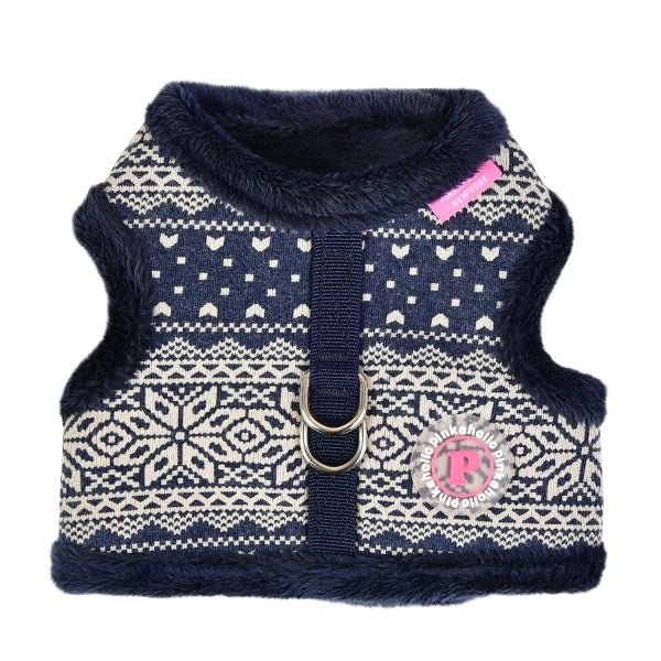 Pinkaholic Neige Pinka Harness Navy hondentuig > honden harnas > model B Small