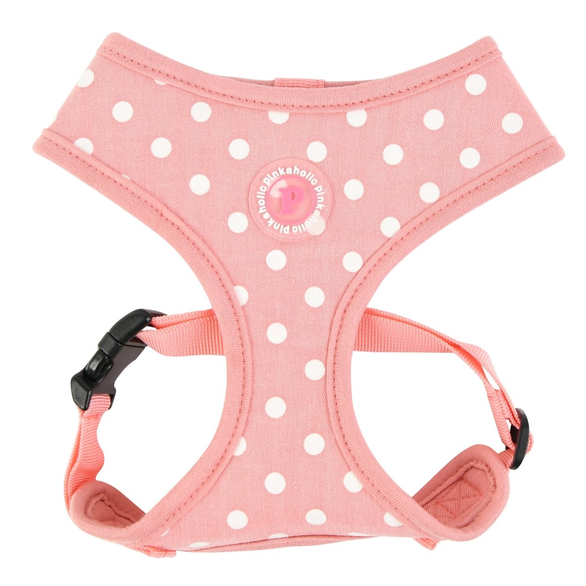 Pinkaholic Ida harness Indian Pink hondentuig > honden harnas > model A Small