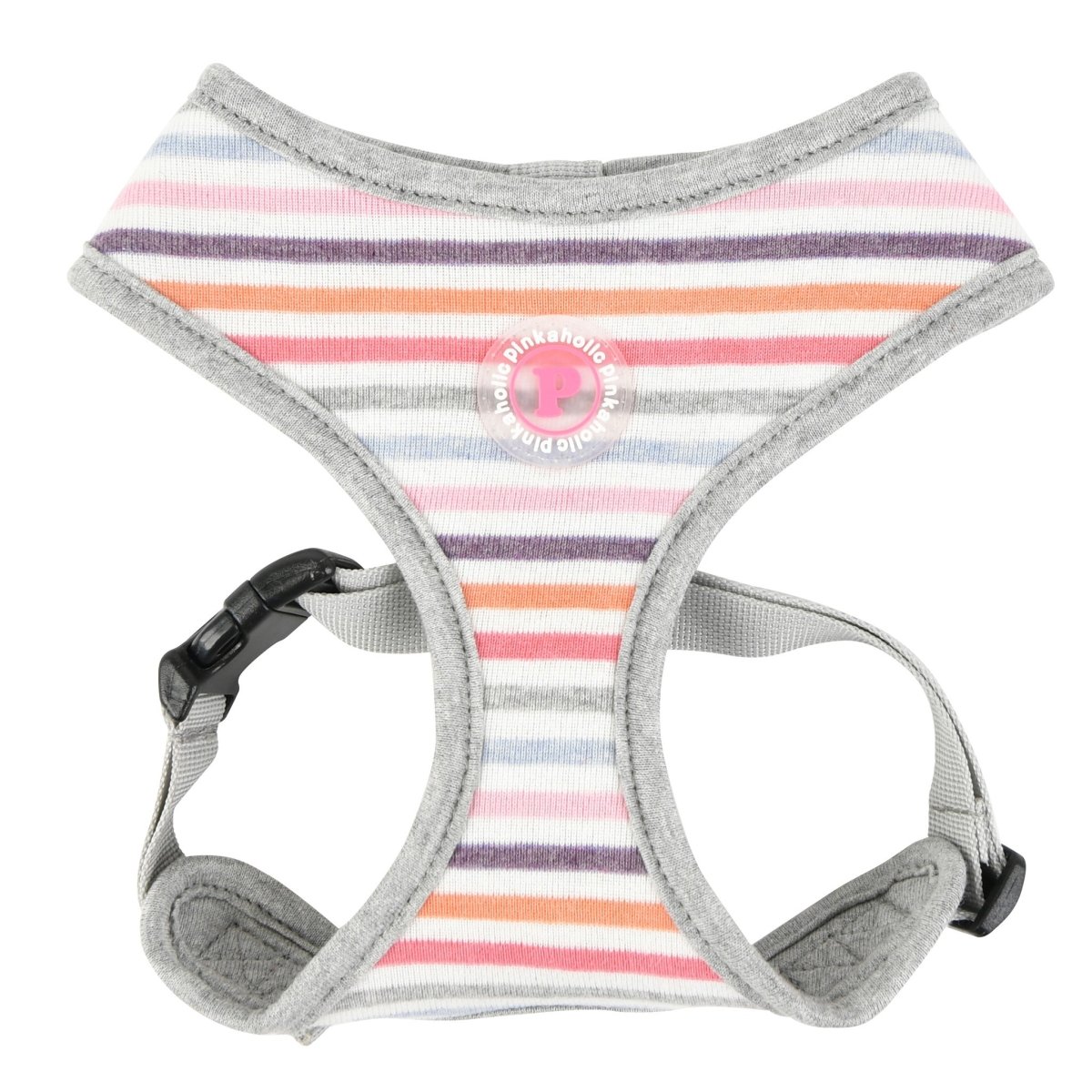Pinkaholic Effie harness Grey hondentuig > honden harnas > model A Small