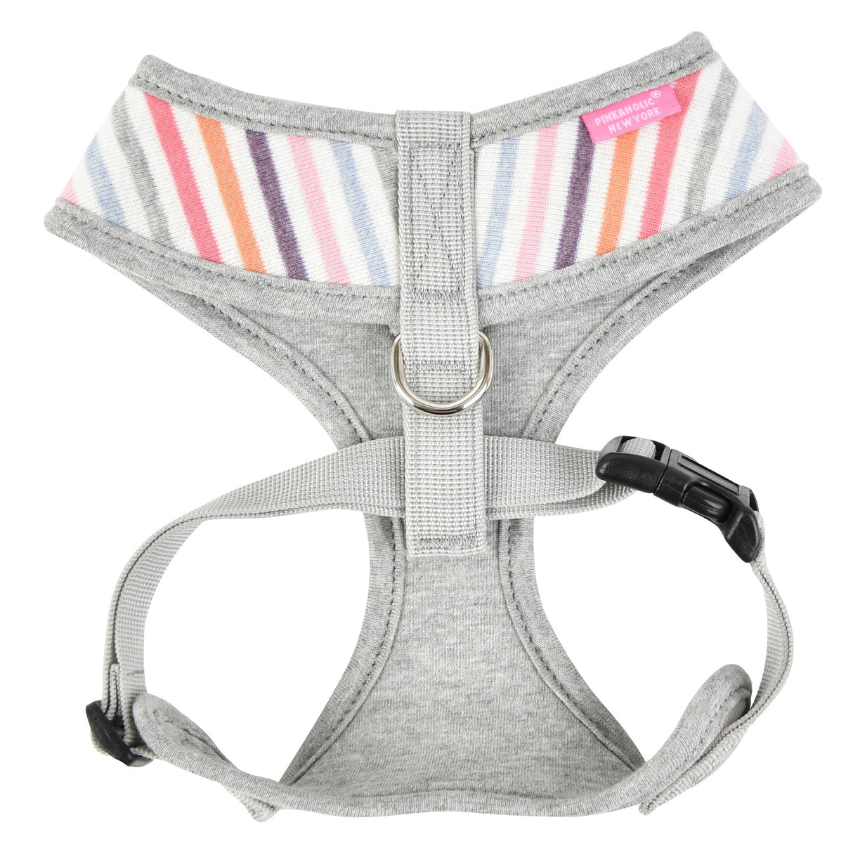 Pinkaholic Effie harness Grey - Premium hondentuig > honden harnas from Pinkaholic - Just €20! Shop now at Frenkiezdogshop