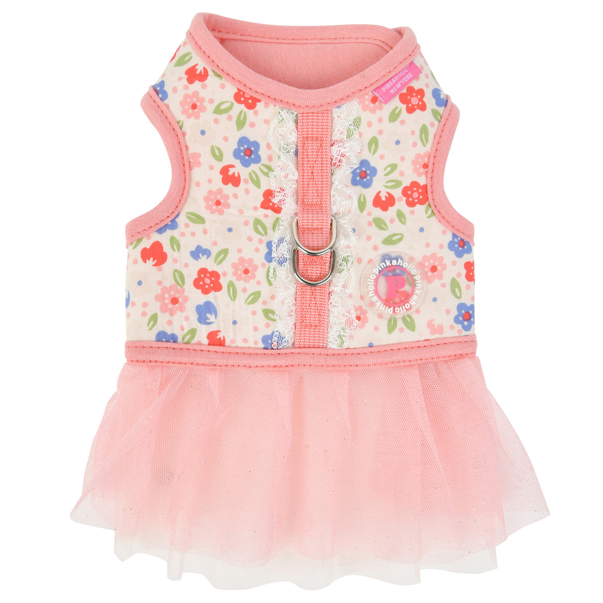 Pinkaholic Crocus Pinka Harness Indian Pink - Premium Hondenkleding > Hondenjurk from Pinkaholic - Just €20! Shop now at Frenkiezdogshop