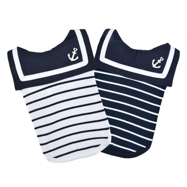 Pinkaholic Cordelia Shirt Navy - Premium hondenkleding > hondenshirt from Pinkaholic - Just €20! Shop now at Frenkiezdogshop