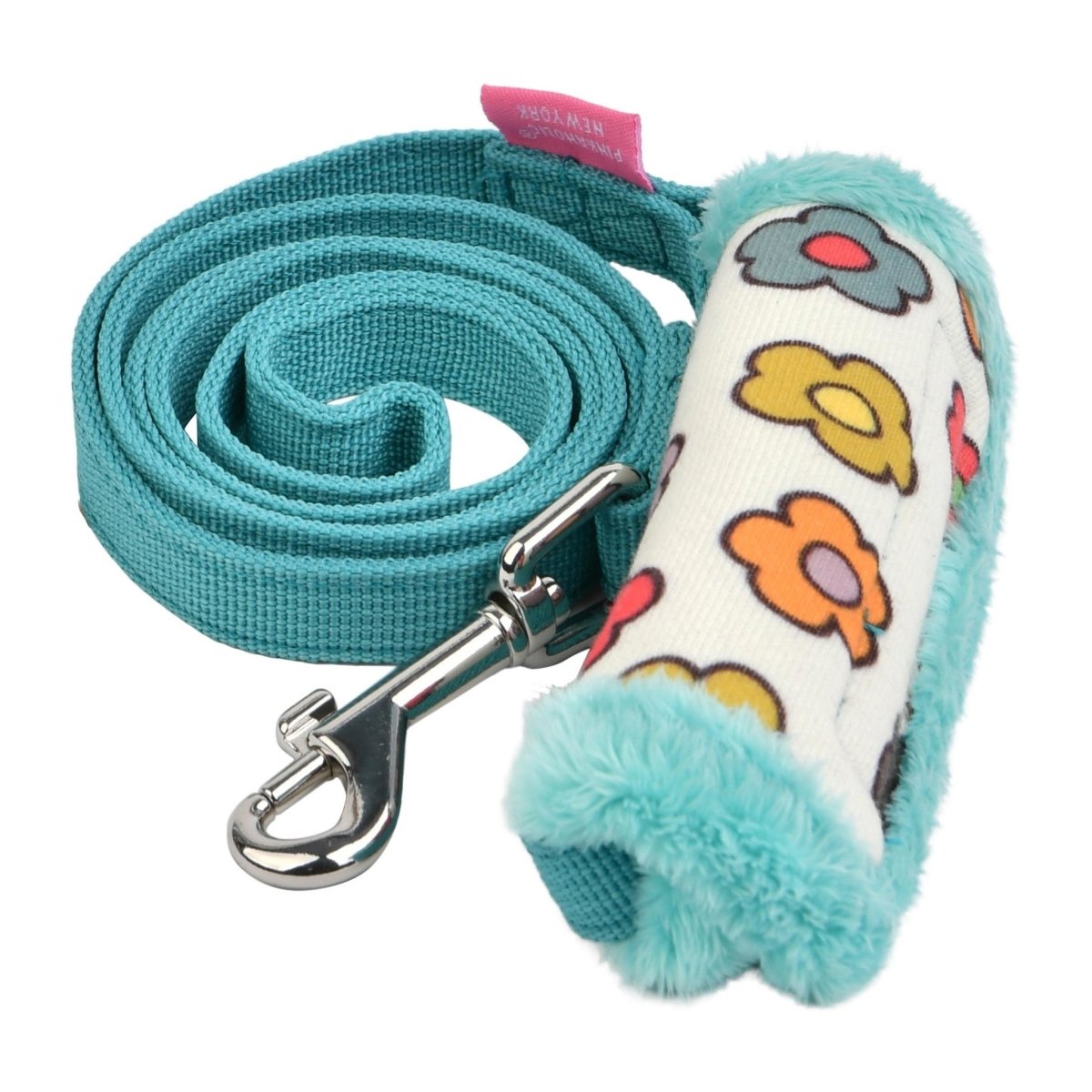 Pinkaholic Aconite Leash Aqua hondenriem > hondenlijn Medium