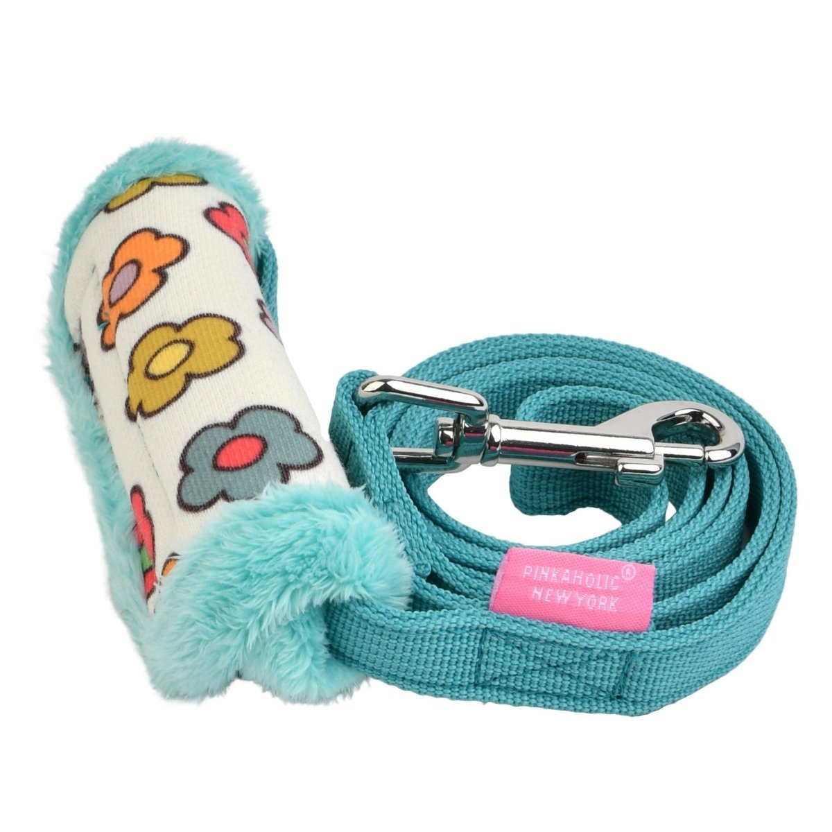 Pinkaholic Aconite Leash Aqua hondenriem > hondenlijn Medium