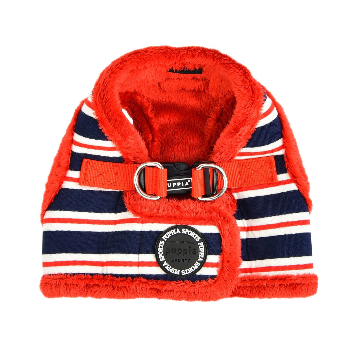 Puppia Harness B Rowdy Red - Premium hondentuig > honden harnas from Puppia - Just €20! Shop now at Frenkiezdogshop