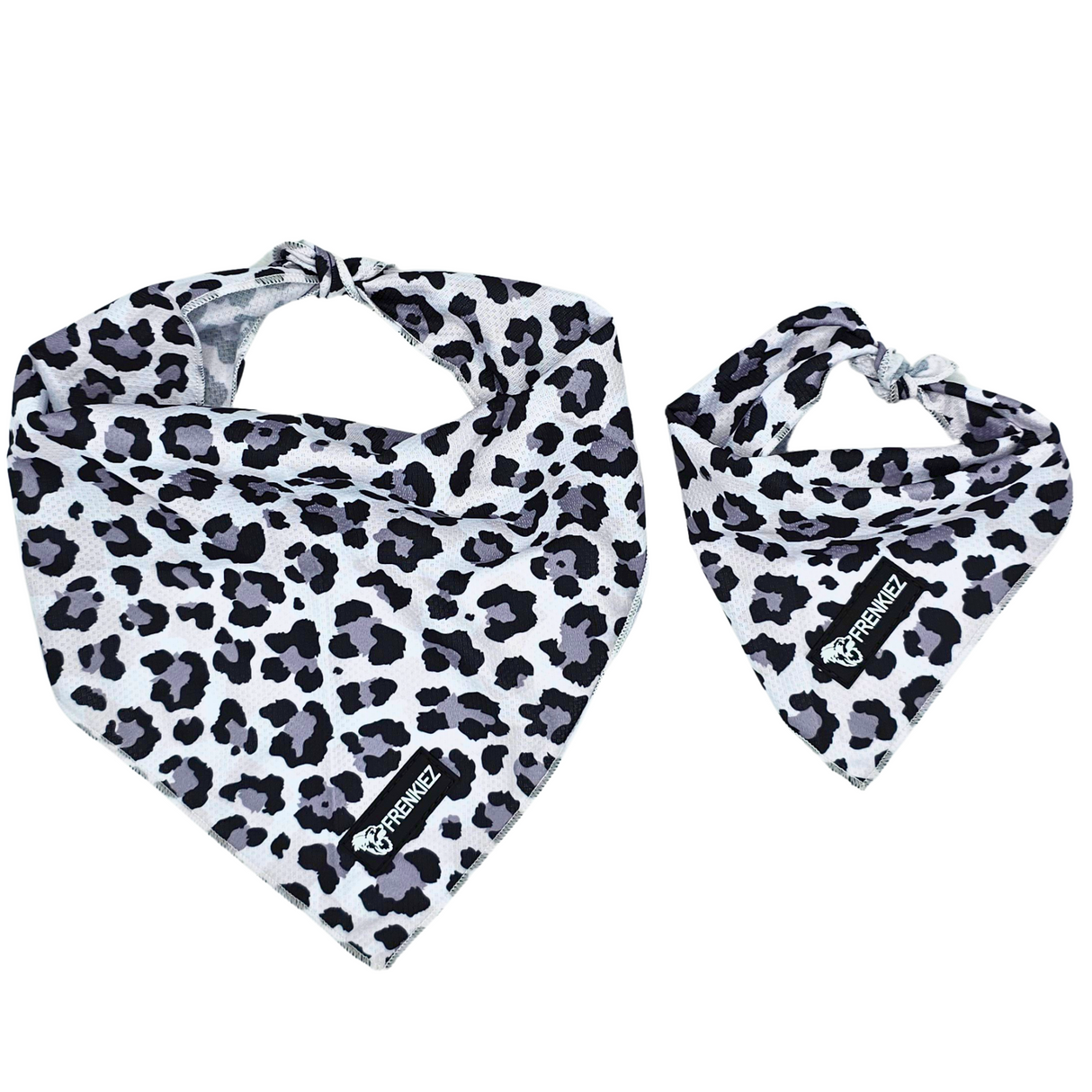 Frenkiez Cooling Bandana Snow Leopard - Premium Hondenkleding > bandana from Frenkiez - Just €7.99! Shop now at Frenkiezdogshop