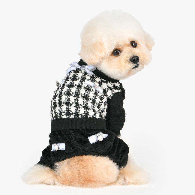 Pinkaholic Bristol Onesie Black - Premium Hondenkleding > Hondenpyjama from Pinkaholic - Just €25! Shop now at Frenkiezdogshop