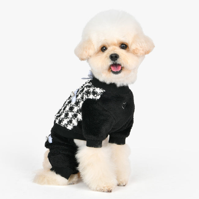 Pinkaholic Bristol Onesie Black - Premium Hondenkleding > Hondenpyjama from Pinkaholic - Just €25! Shop now at Frenkiezdogshop