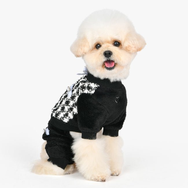 Pinkaholic Bristol Onesie Black Hondenkleding > Hondenpyjama Small