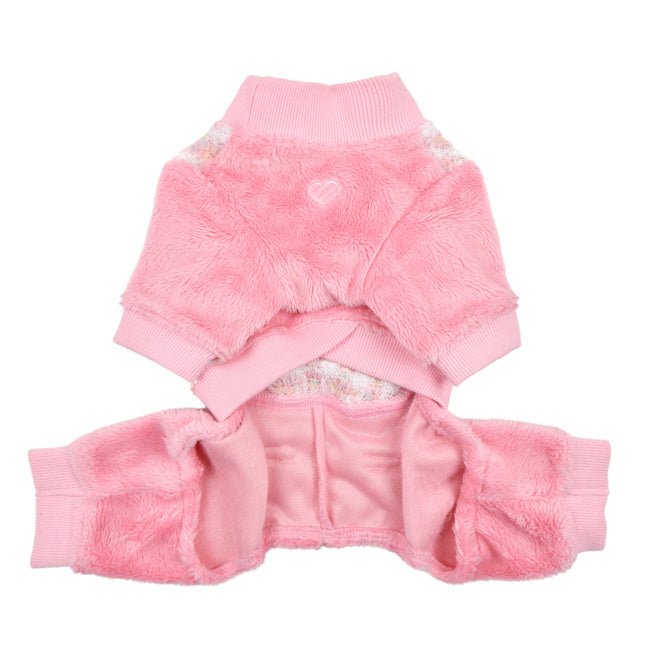 Pinkaholic Bristol Onesie Pink Hondenkleding > Hondenpyjama Small