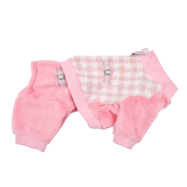 Pinkaholic Bristol Onesie Pink Hondenkleding > Hondenpyjama Small