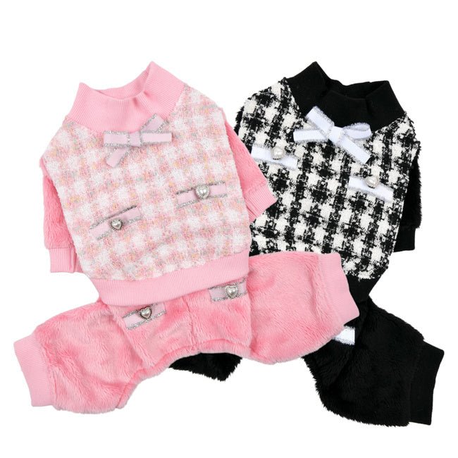Pinkaholic Bristol Onesie Black Hondenkleding > Hondenpyjama Small