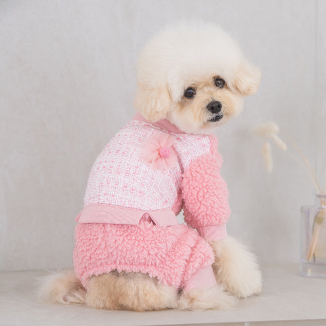 Pinkaholic Talullah Onesie Indian Pink - Premium Hondenkleding > Hondenpyjama from Pinkaholic - Just €39.99! Shop now at Frenkiezdogshop