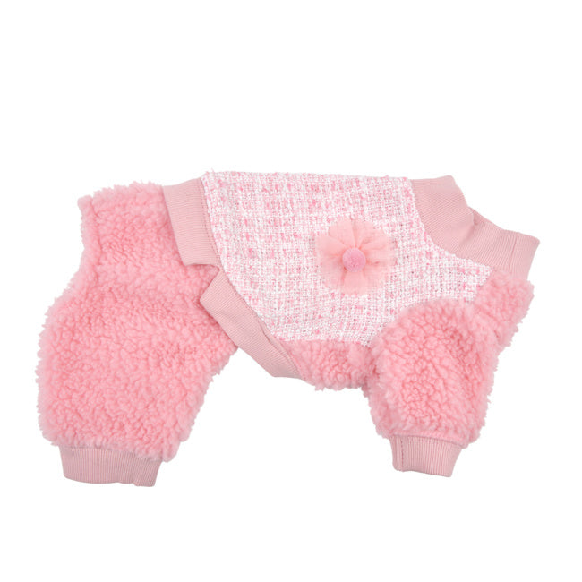 Pinkaholic Talullah Onesie Indian Pink - Premium Hondenkleding > Hondenpyjama from Pinkaholic - Just €39.99! Shop now at Frenkiezdogshop