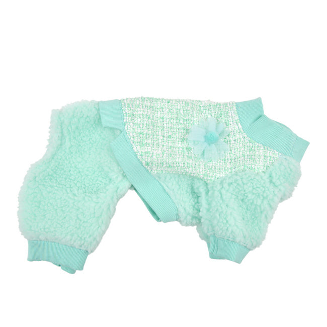 Pinkaholic Talullah Onesie Mint - Premium hondenkleding > hondenpakje from Pinkaholic - Just €39.99! Shop now at Frenkiezdogshop