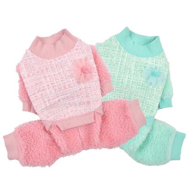 Pinkaholic Talullah Onesie Indian Pink Hondenkleding > Hondenpyjama Small