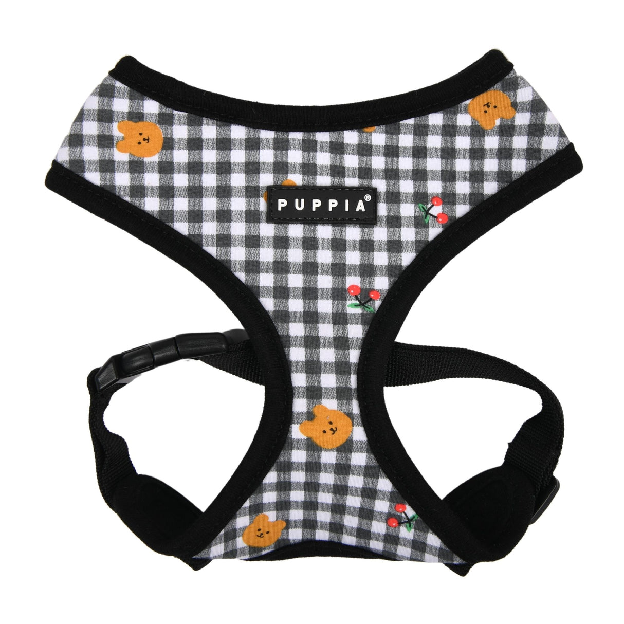 Puppia Baba Harness Model A Black - Premium hondentuig > honden harnas from Puppia - Just €20! Shop now at Frenkiezdogshop