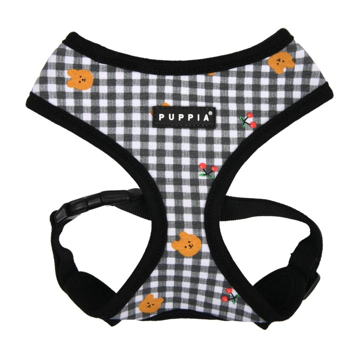 Puppia Baba Harness Model A Black hondentuig > honden harnas > model A Small