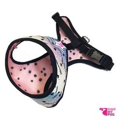 Pimp My Pug Harness Reversible Rainbow hondentuig > honden harnas Small