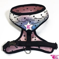 Pimp My Pug Harness Reversible Rainbow hondentuig > honden harnas Small