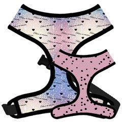 Pimp My Pug Harness Reversible Rainbow hondentuig > honden harnas Small
