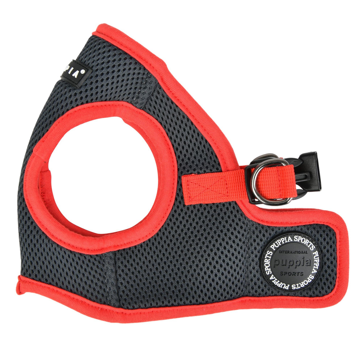 Puppia Soft Vest Harness II model B Grey hondentuig > honden harnas > model B Small