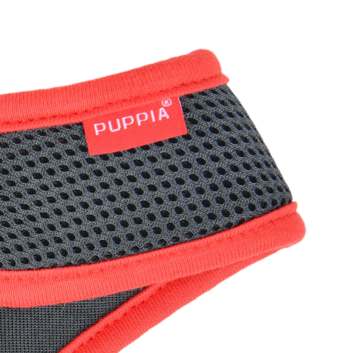 Puppia Soft Harness II model A Grey hondentuig > honden harnas > model A Small