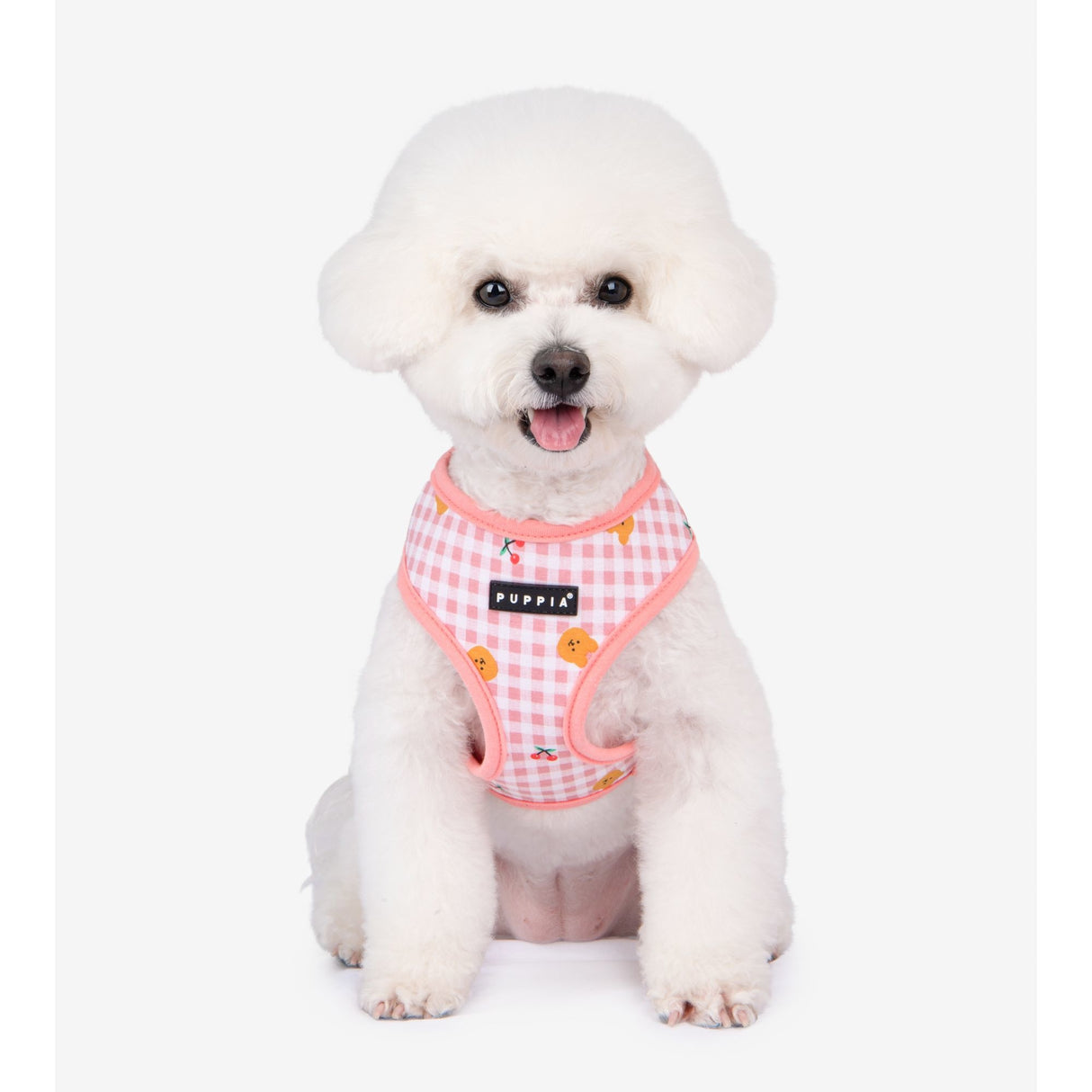 Puppia Baba Harness Model A Indian Pink - Premium hondentuig > honden harnas from Puppia - Just €20! Shop now at Frenkiezdogshop