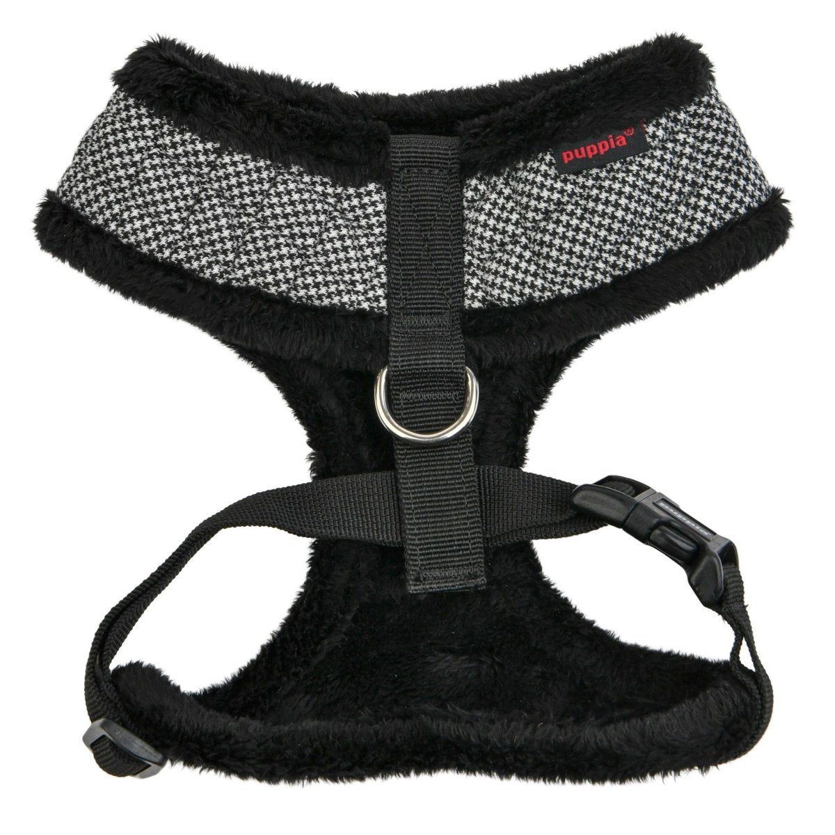 Puppia Gaspar Harness Model A Black hondentuig > honden harnas > model A Small
