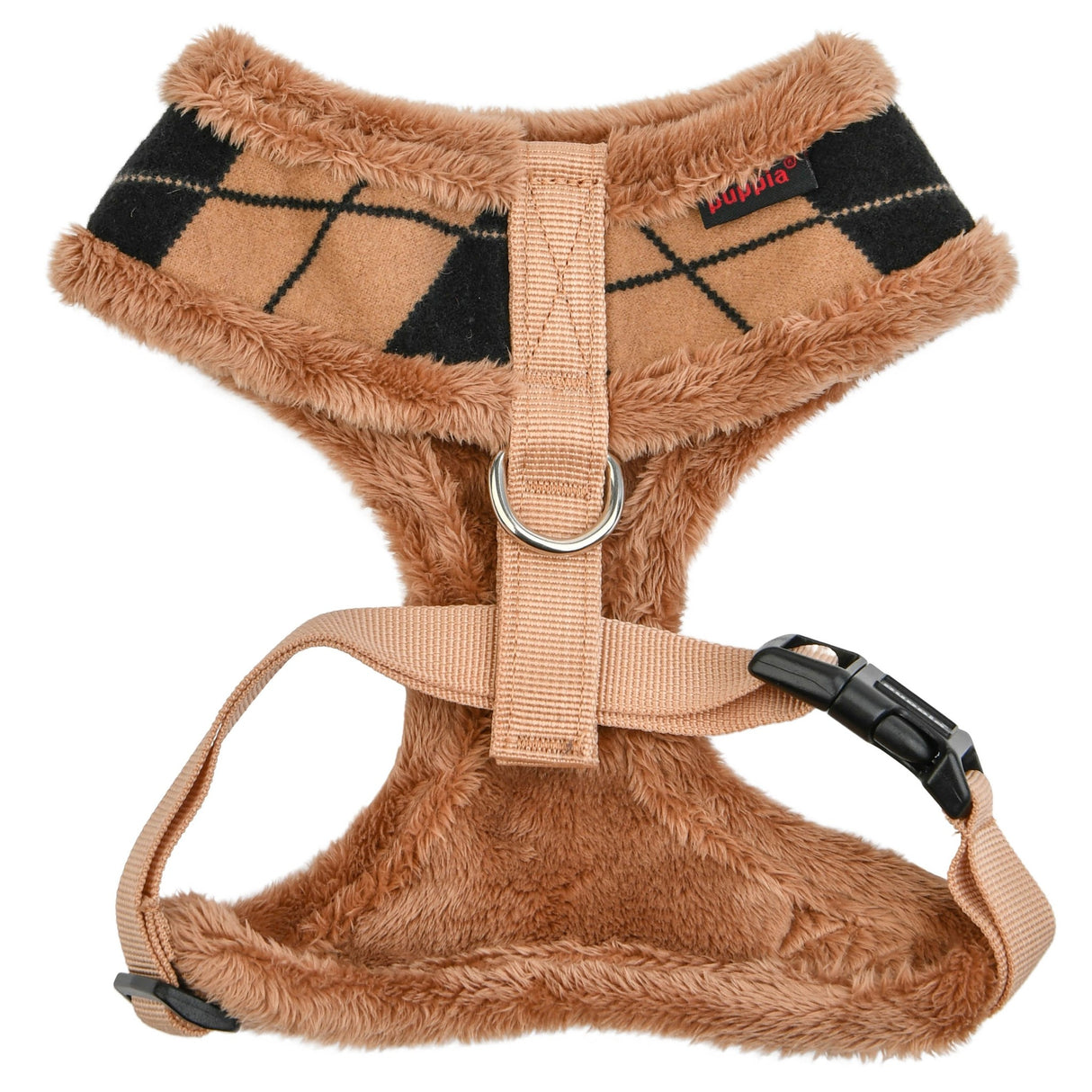 Puppia Jaden Harness Model A Beige - Premium hondentuig > honden harnas from Puppia - Just €20! Shop now at Frenkiezdogshop