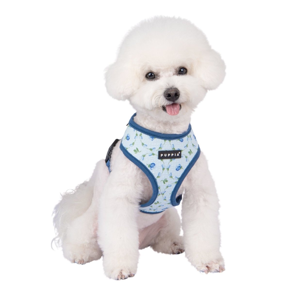 Puppia Florian Harness Model A Blue hondentuig > honden harnas > model A Small