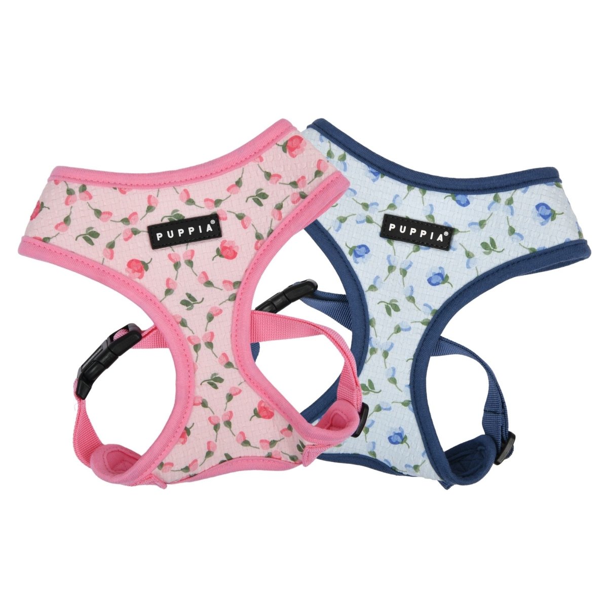 Puppia Florian Harness Model A Blue hondentuig > honden harnas > model A Small