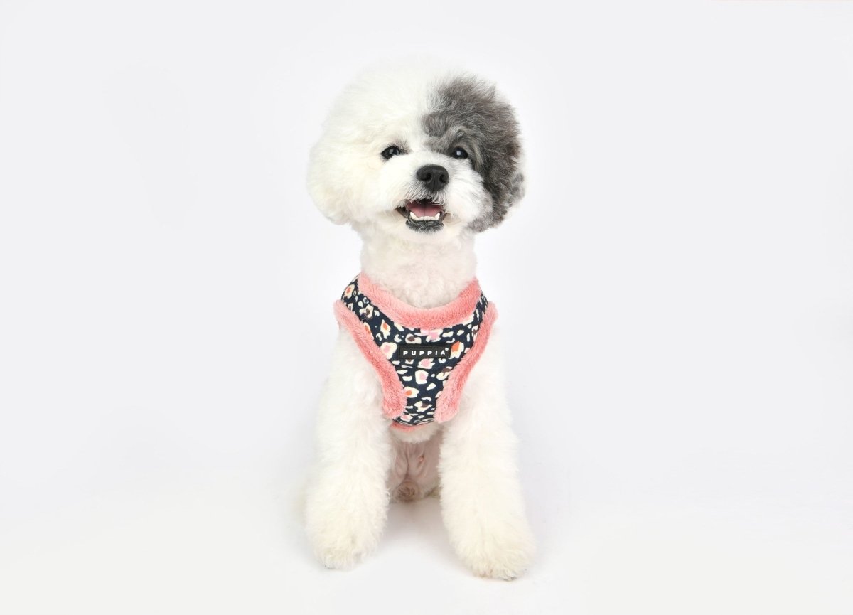 Puppia Elyse Vest Harness model B Indian Pink hondentuig > honden harnas > model B Large