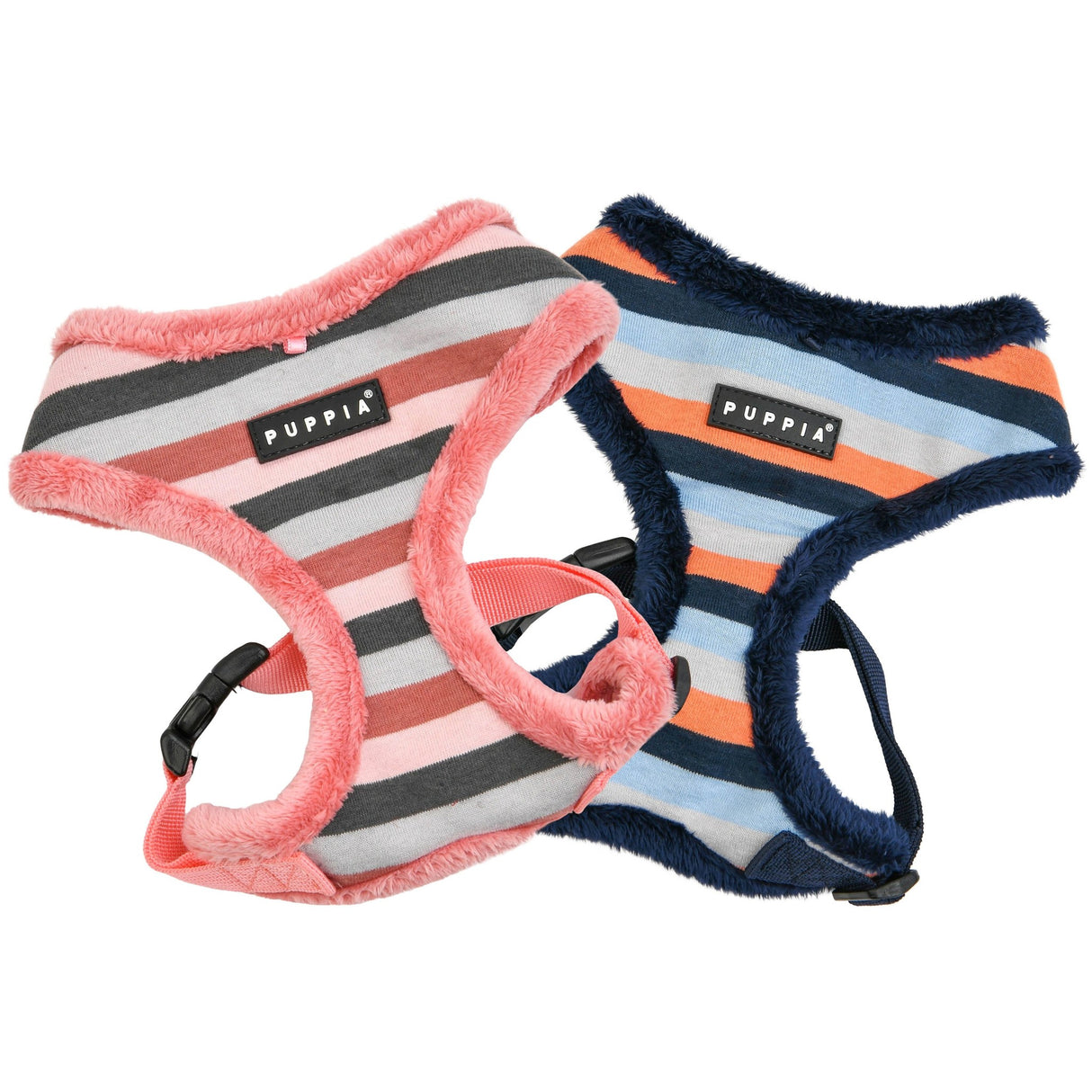 Puppia Bryson Harness Model A Navy - Premium hondentuig > honden harnas from Puppia - Just €20! Shop now at Frenkiezdogshop