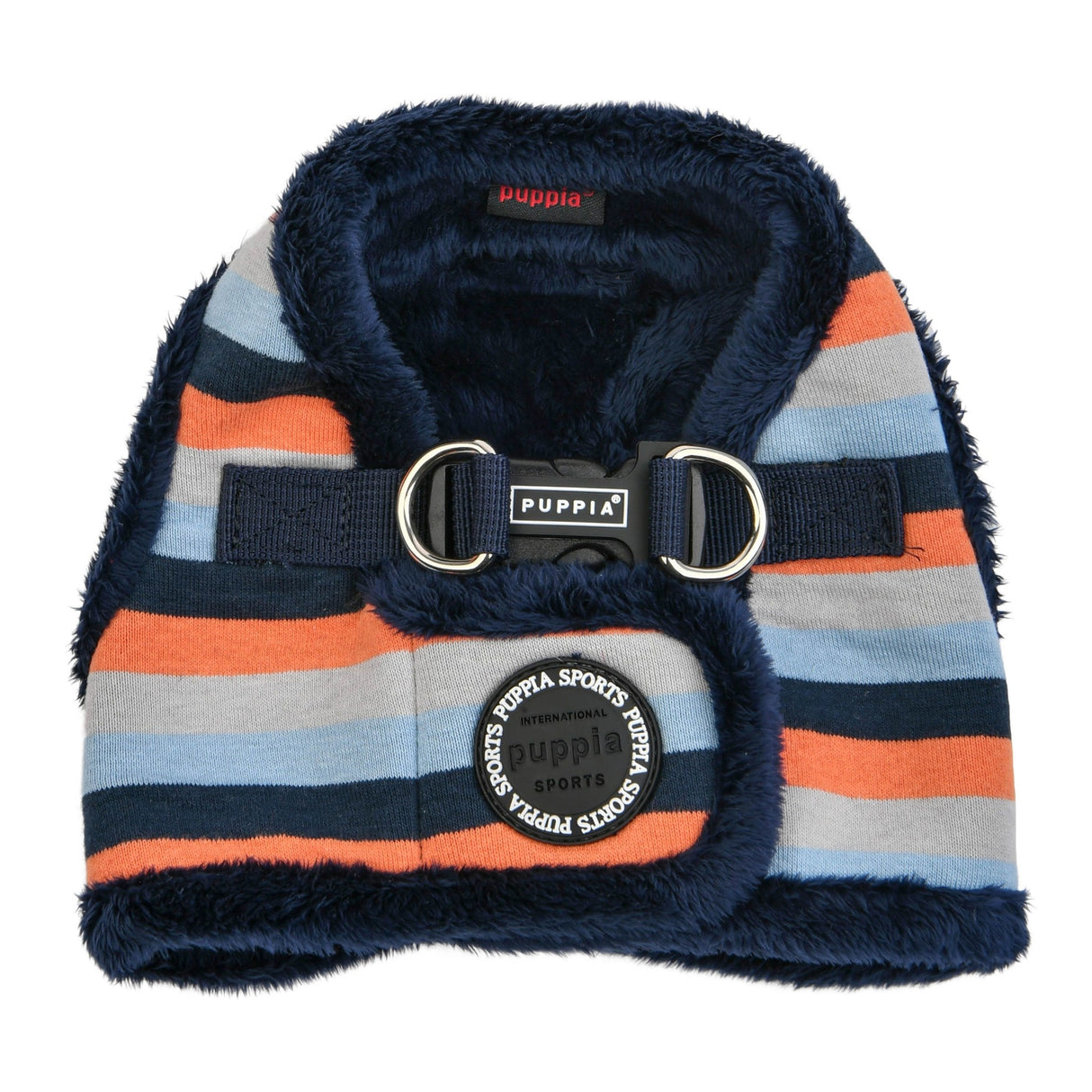 Puppia Vest Harness model B Bryson Navy - Premium hondentuig > honden harnas from Puppia - Just €22.99! Shop now at Frenkiezdogshop