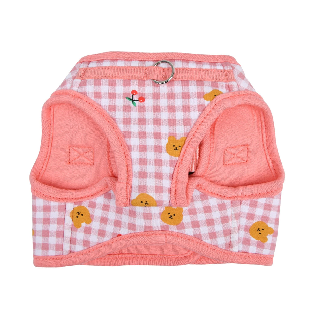 Puppia Baba Vest Harness model B Indian Pink - Premium hondentuig > honden harnas from Puppia - Just €20! Shop now at Frenkiezdogshop