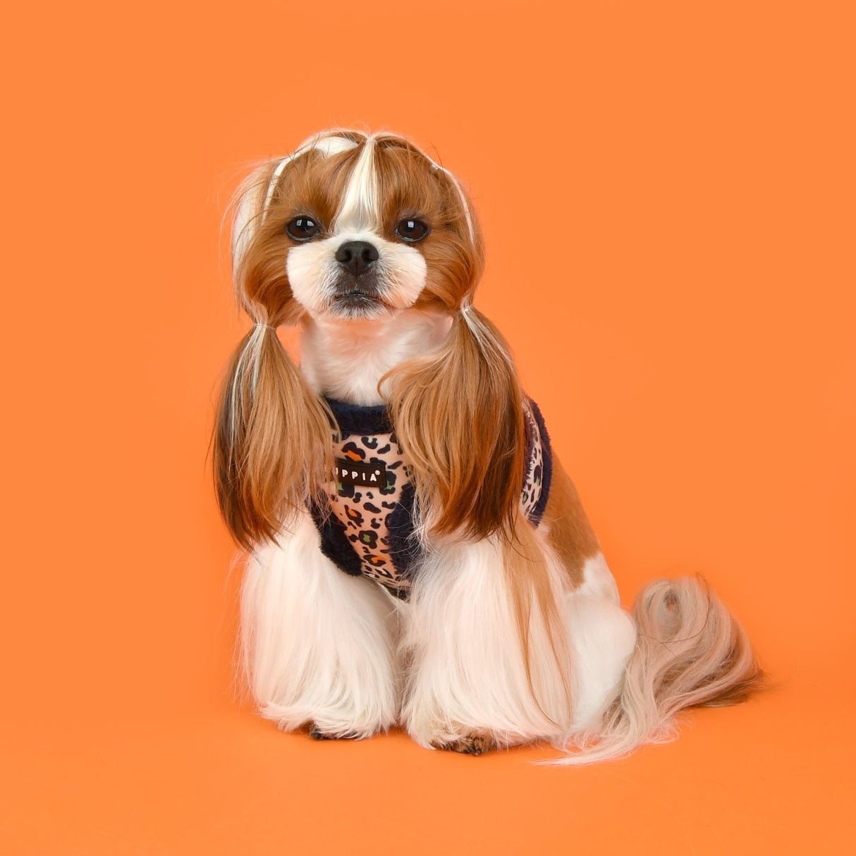 Puppia Elyse Vest Harness model B Navy - Premium hondentuig > honden harnas from Puppia - Just €20! Shop now at Frenkiezdogshop