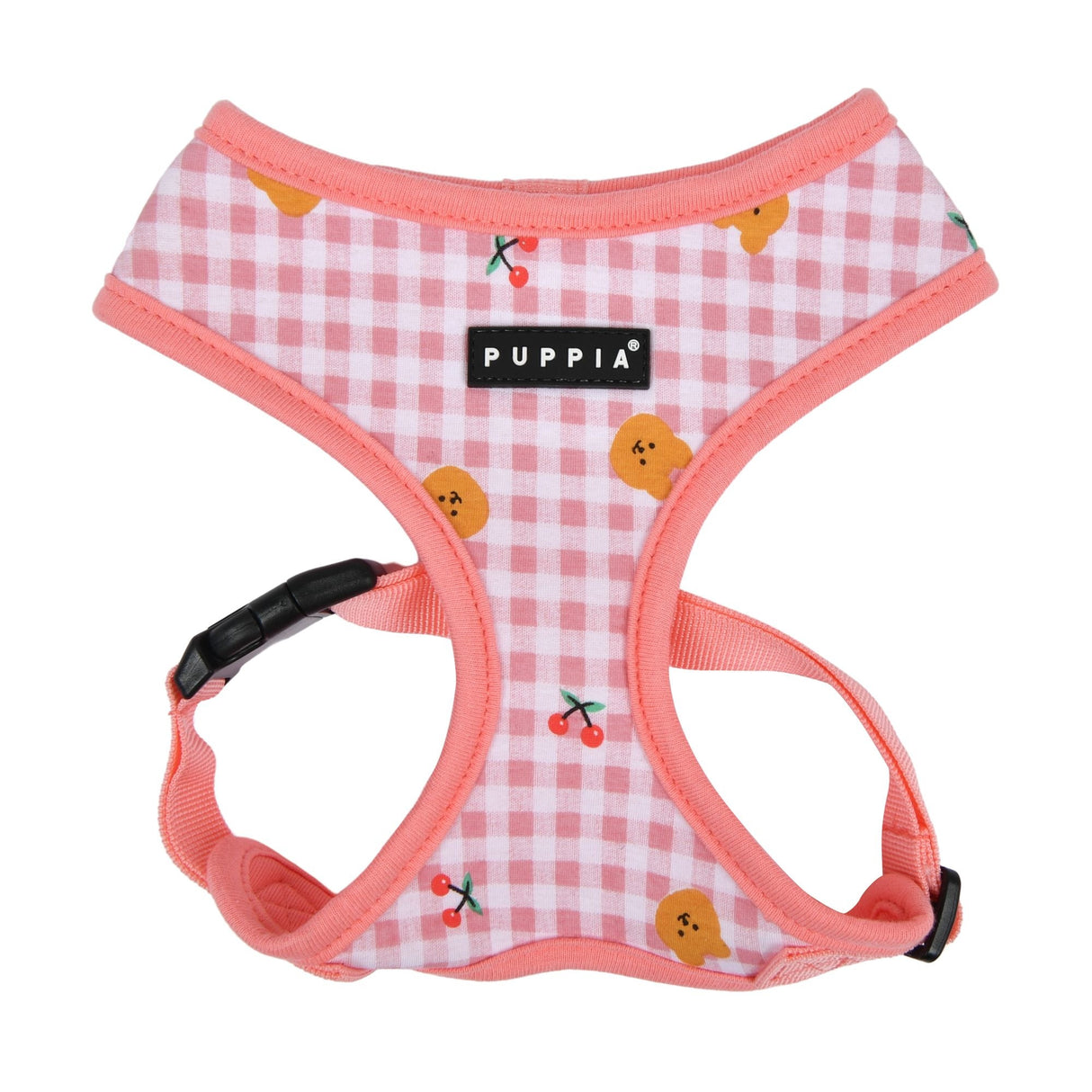 Puppia Baba Harness Model A Indian Pink - Premium hondentuig > honden harnas from Puppia - Just €20! Shop now at Frenkiezdogshop