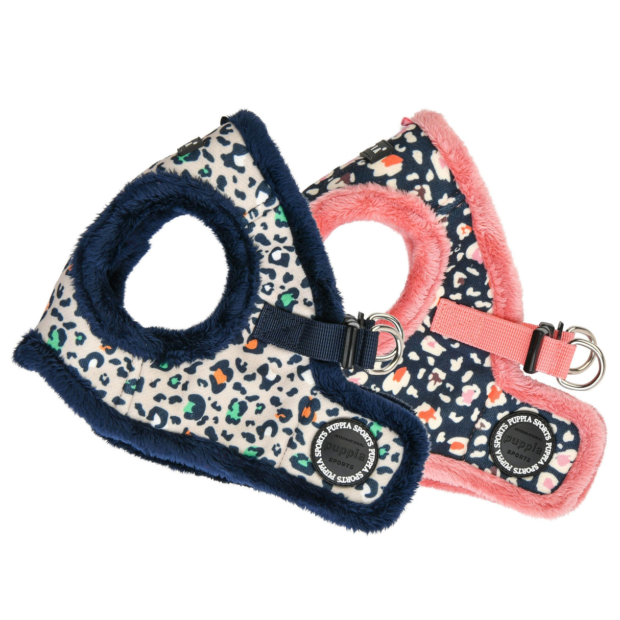 Puppia Elyse Vest Harness model B Navy - Premium hondentuig > honden harnas from Puppia - Just €20! Shop now at Frenkiezdogshop