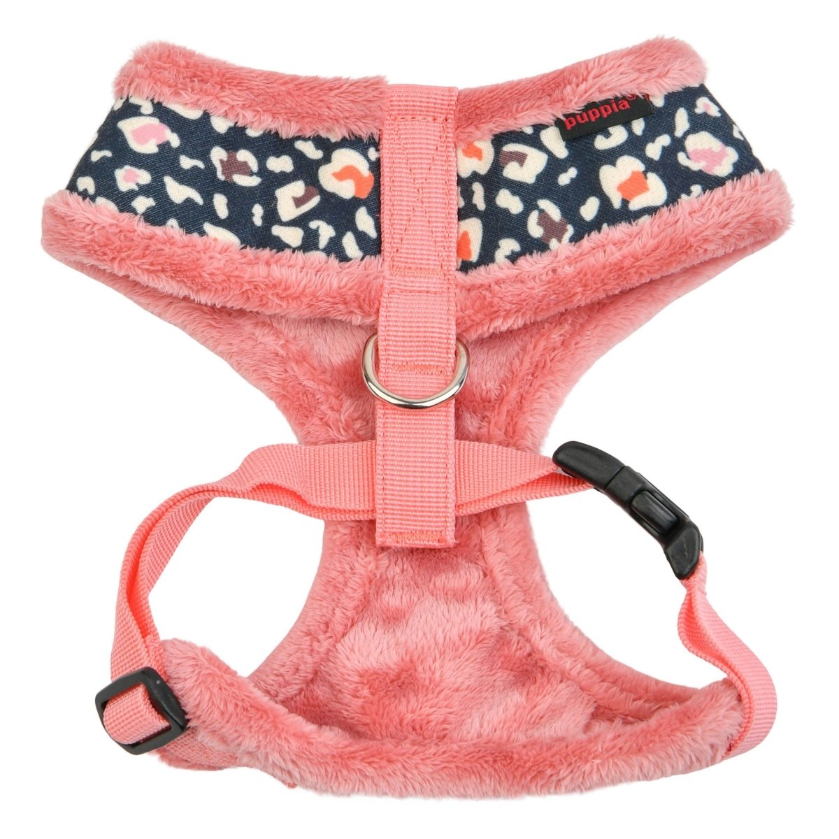 Puppia Elyse Harness Model A Indian Pink ( L & XL ) Hondenkleding > Hondentrui Large