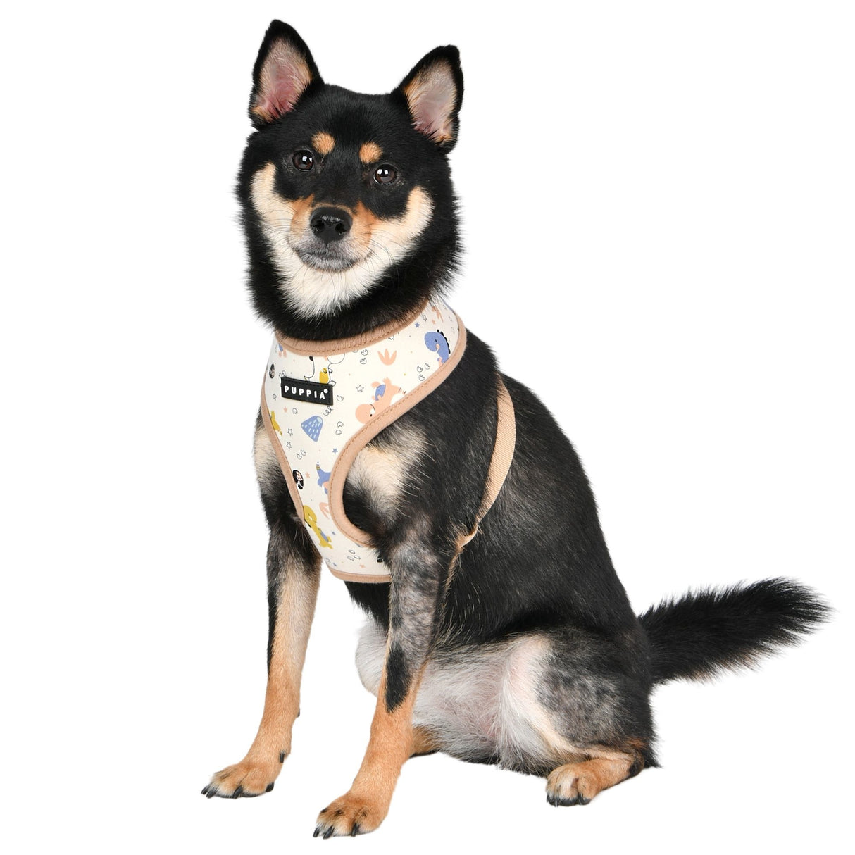 Puppia Minmi Harness Model A Beige hondentuig > honden harnas > model A Small
